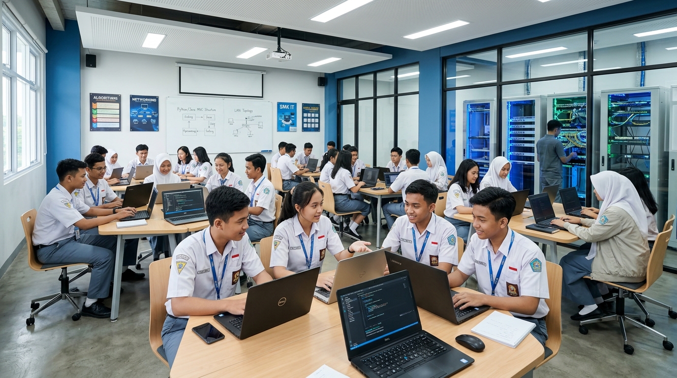 Pusat Keunggulan Vokasi Digital: Ahli IT & Kreator Masa Depan